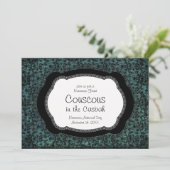 Invitation Partie bédouine de tente de danse du ventre (Debout devant)