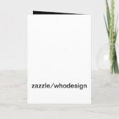 Invitation Partie blanche noire jaune pâle élégante (Dos)