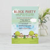 Invitation Partie bloc communautaire (Debout devant)