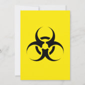 Invitation Partie d'anniversaire virtuelle de quarantaine (Dos)