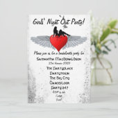 Invitation Partie de bachelorette de rockabilly (Debout devant)