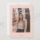 Invitation Partie de ballon à huile d'or de grade (Dos)