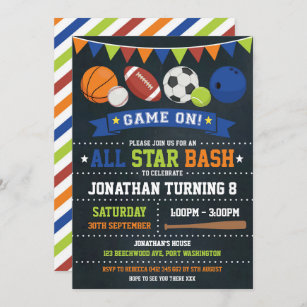 Invitations Faire Part Cartes Anniversaire Rugby Zazzle Be Invitations Faire Part Cartes Anniversaire Rugby Zazzle Be