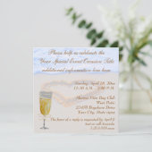 Invitation Partie de célébration de brunch de Champagne (Debout devant)