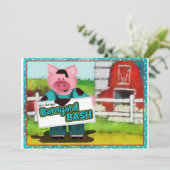 Invitation Partie de coup de basse-cour (Debout devant)