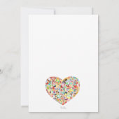 Invitation Partie de Fête de la mariée de thé de cuisine de (Dos)