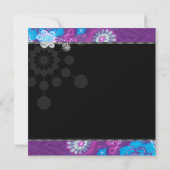 Invitation Partie de fête de réveillon de la Saint Sylvestre (Dos)