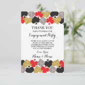 Invitation Partie de fiançailles de Merci épousant le casino (Debout devant)