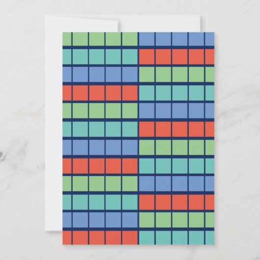 Invitation Partie de graduation des éléments de tableau pério (Dos)