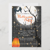 Invitation Partie de Halloween (Devant)