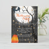 Invitation Partie de Halloween (Debout devant)