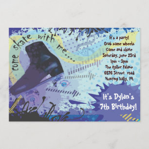 Invitation Partie de joyeux anniversaire d'invitation de