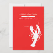 Invitation Partie de l'engagement de l'écorce (Dos)