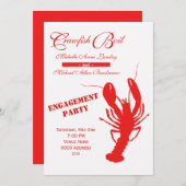 Invitation Partie de l'engagement de l'écorce (Devant / Derrière)