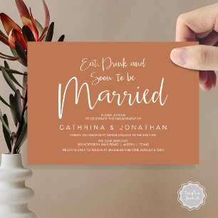 Invitation Partie de l'engagement du mariage, script d'écritu