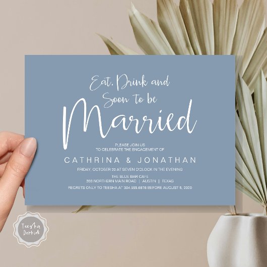 Invitation Partie de l'engagement du mariage, script d'écritu