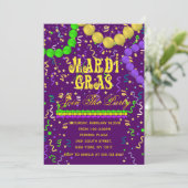 Invitation Partie de mardi gras (Debout devant)