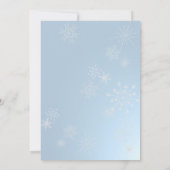 Invitation Partie de patinage sur glace (Dos)