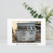 Invitation Partie de pendaison de crémaillère (Debout devant)