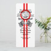 Invitation Partie de performance surchargée personnalisée (Debout devant)