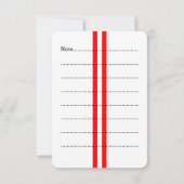 Invitation Partie de performance surchargée personnalisée (Dos)