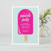 Invitation Partie de Popsicle (Debout devant)