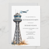 Invitation Partie de retrait du contrôleur de la circulation  (Devant / Derrière)