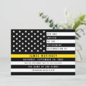 Invitation Partie de retrait du répartiteur de drapeaux de li (Debout devant)