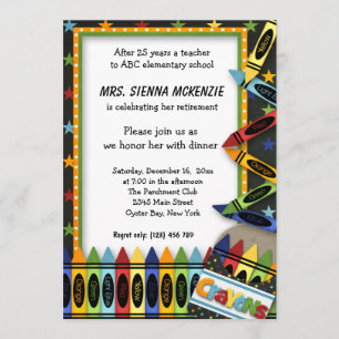 Invitation Partie de retraite