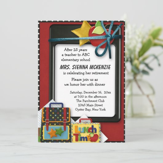 Invitation Partie de retraite (Debout devant)