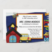 Invitation Partie de retraite (Devant / Derrière)