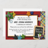 Invitation Partie de retraite (Devant / Derrière)