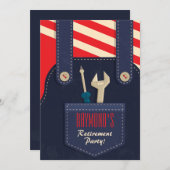 Invitation Partie de retraite globale (Devant / Derrière)