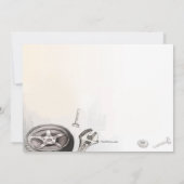 Invitation Partie de retraite mécanique automatique (Dos)