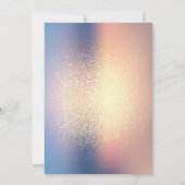 Invitation Partie de retraite moderne florale de parties (Dos)