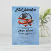 Invitation Partie de retraite Prochain plan de voyage aventur (Debout devant)