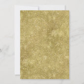 Invitation Partie de réveillon de la Saint Sylvestre, (Dos)