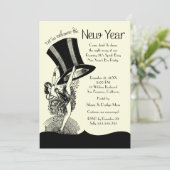 Invitation Partie de réveillon de la Saint Sylvestre des (Debout devant)