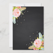 Invitation Partie de Sleepover d'invitation d'anniversaire de (Dos)