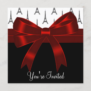 Invitation Partie de Tour Eiffel de Paris