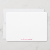 Invitation Partie de vin et de fromage (Dos)