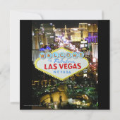 Invitation Partie de Year'sEve de style de Las Vegas nouvelle (Dos)
