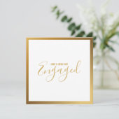 Invitation Partie d'engagement à la frontière Gold (Debout devant)