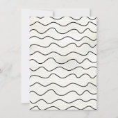 Invitation Partie d'engagement à main (Dos)