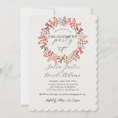 Invitation Partie d'engagement de la feuille d'eucalyptus bot (Devant)