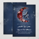 Invitation Partie d'engagement de la Marine et de la Bourgogn (Devant / Derrière)