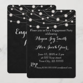 Invitation Partie d'engagement des feux de tableau et de cord (Devant / Derrière)