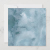 Invitation Partie d'engagement des poissons d'eau bleue (Dos)