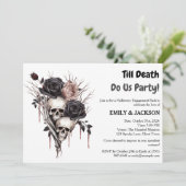 Invitation Partie d'engagement Halloween (Debout devant)