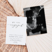 Invitation Partie d'engagement minimaliste Ellesmere